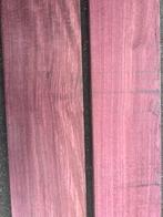 Hardhout Purperhart planken, Doe-het-zelf en Verbouw, Hout en Planken, Ophalen, Minder dan 25 mm, Nieuw, Plank