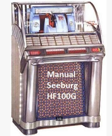 Boekwerk Manual Seeburg HF100G  beschikbaar voor biedingen