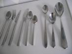 18 stuks design bestek Alessi Trento Carlton Sola Sienna p s, Ophalen of Verzenden, Zo goed als nieuw, Rvs of Chroom, Vaatwasserbestendig