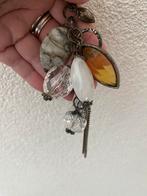 Ketting zwart lintje, Sieraden, Tassen en Uiterlijk, Kettingen, Ophalen of Verzenden, Nieuw, Zwart, Overige materialen