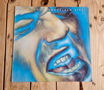 Lp Joe Cocker - Sheffelield steel (1982) vinyl beschikbaar voor biedingen