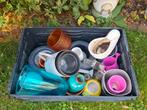 Plantenpotten, Tuin en Terras, Bloembakken en Plantenbakken, Ophalen, Gebruikt, Rond, Minder dan 30 cm