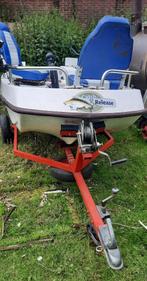 Visboot met Elektrische Motor en Trailer, Watersport en Boten, Accessoires en Onderhoud, Ophalen, Gebruikt, Overige typen, Ameide