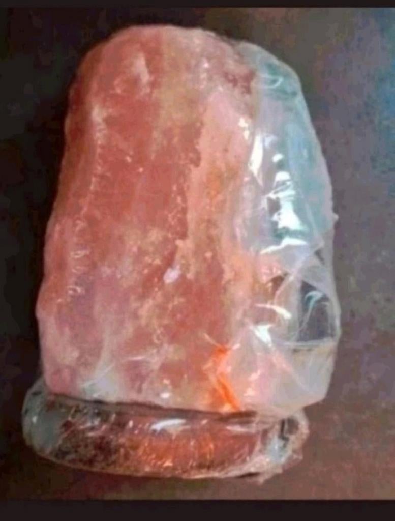 Himalayan lamp nieuw 14 cm hoog, Overige materialen, Himalayan lamp, Nieuw, Ophalen of Verzenden