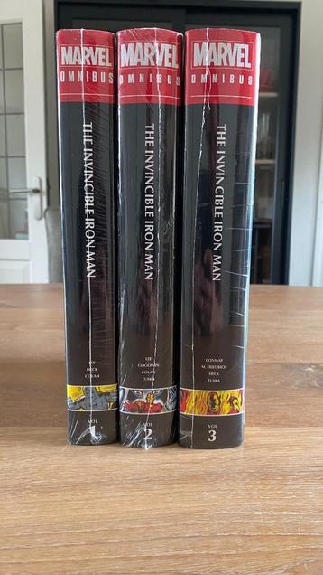 Marvel: Invincible Iron Man Vol. 1 + 2 + 3 Omnibus (Sealed) beschikbaar voor biedingen