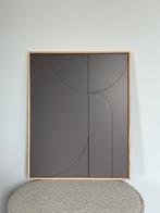 Japandi schilderij antraciet, Ophalen