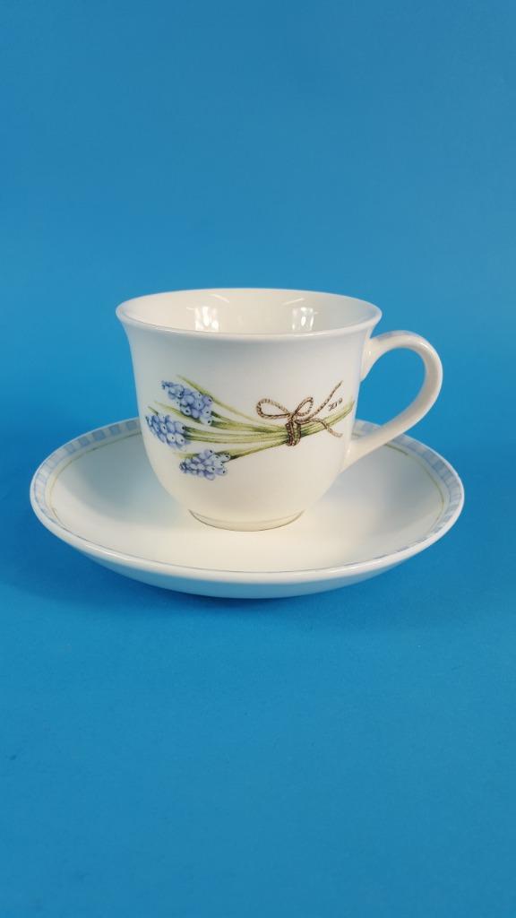 Kop en Schotel, World of Jet ter Steege, helemaal gaaf. 6B12, Huis en Inrichting, Keuken | Servies, Gebruikt, Bord(en), Wedgwood