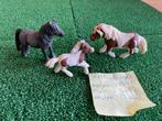 Schleich Shetland Pony Familie Set, Ophalen of Verzenden, Zo goed als nieuw, Overige typen