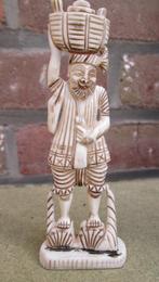Handgesneden beeldjes in kamelenbeen uit India., Antiek en Kunst, Ophalen
