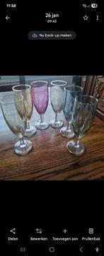 Gekleurde glazen, Ophalen