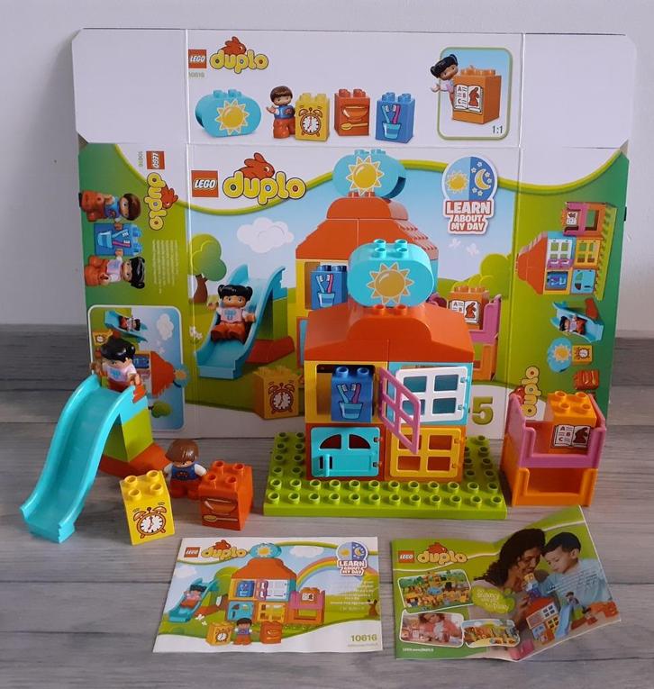 Lego Duplo 10616 My First Playhouse, Kinderen en Baby's, Speelgoed | Duplo en Lego, Zo goed als nieuw, Duplo, Complete set, Ophalen of Verzenden