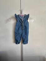 Jeans salopette (soepel stofje) meisje; Hema; maat 62, Broekje, Meisje, Ophalen of Verzenden, Zo goed als nieuw