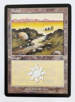 Plains V.1 Mercadian Masques MTG Near Mint, Ophalen of Verzenden, Zo goed als nieuw, Losse kaart