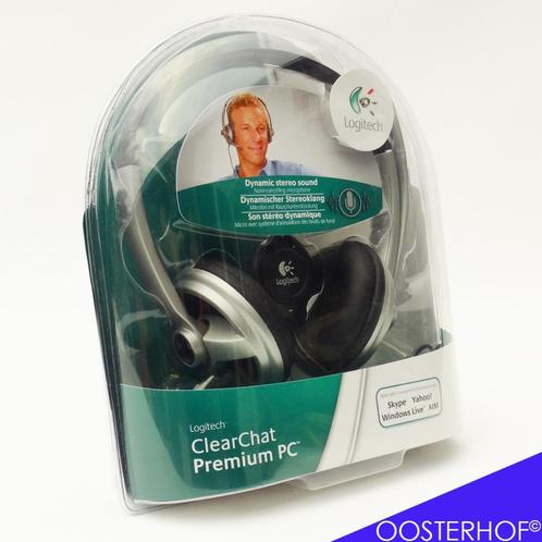 Logitech ClearChat Premium 980369-0914 HeadPhone | IN VERPA, Computers en Software, Headsets, Gebruikt, On-ear, Bedraad, Gaming headset