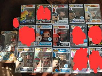 Funko Pop's beschikbaar voor biedingen