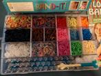 Heel veel Loombandjes in opbergdoos enextra Band-it loom set, Ophalen of Verzenden, Zo goed als nieuw, Materiaal