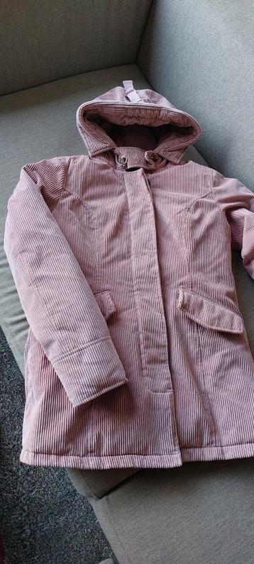 Airforce Parka Poeder Roze Maat S of 38/40 Corduroy.