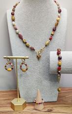 Handgemaakte sieraden natuursteen, Sieraden, Tassen en Uiterlijk, Verstelbaar, Nieuw, Ophalen of Verzenden, Steen of Mineraal