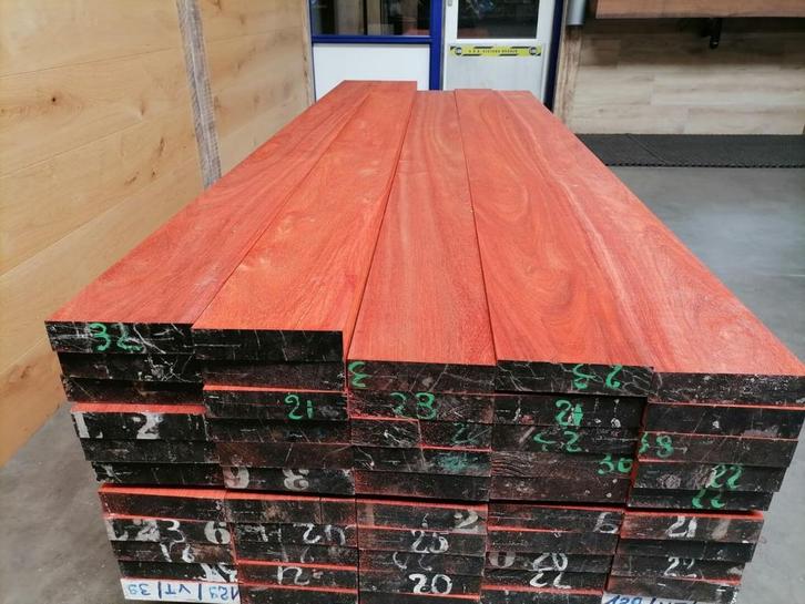 Padoek meubel droog planken hardhout uniek, Doe-het-zelf en Verbouw, Hout en Planken