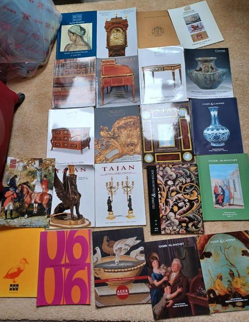 22 Kunstveiling Catalogi Frankrijk Klok horloge Oude Meester, Boeken, Kunst en Cultuur | Beeldend, Gelezen, Schilder- en Tekenkunst