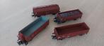 Vier Märklin DB goederenwagens artnr's 46198,46031,4601,46, Hobby en Vrije tijd, Modeltreinen | H0, Wisselstroom, Wagon, Ophalen of Verzenden