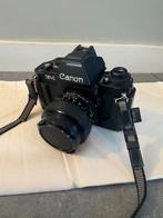Cannon F1 Analog set + 3 lenzen, Ophalen, Gebruikt, Spiegelreflex, Overige Merken