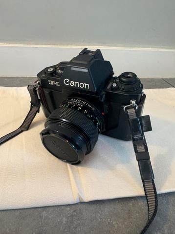 Cannon F1 Analog set + 3 lenzen beschikbaar voor biedingen