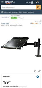 Lindy 40732 laptop-arm notebook-arm, Ophalen, Zo goed als nieuw