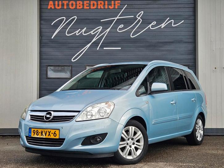 Opel Zafira 1.6 Cosmo|NL Auto|N.A.P|Half|7 PERS|2e Eigenaars, Auto's, Opel, Bedrijf, Te koop, Zafira, ABS, Airbags, Airconditioning
