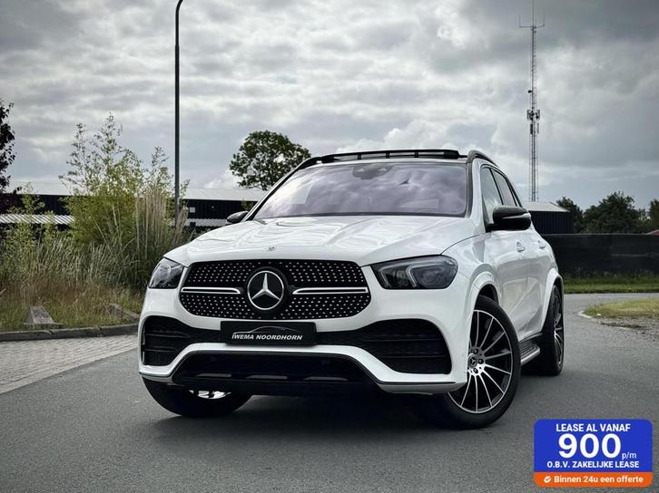 Mercedes GLE-klasse 350 de 4MATIC AMG |24mnd GARANTIE|Panora, Auto's, Mercedes-Benz, Bedrijf, Te koop, GLE, 360° camera, 4x4, ABS