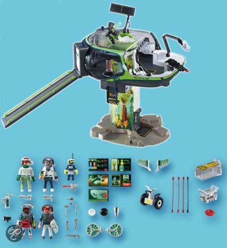 Playmobil 5149 E-rangers Ruimtebasis, Kinderen en Baby's, Speelgoed | Playmobil, Zo goed als nieuw, Complete set, Ophalen