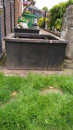 Steigerhout plantenbakken 2 stuk, Tuin en Terras, Bloembakken en Plantenbakken, Ophalen, Vierkant, Zo goed als nieuw, 60 tot 100 cm