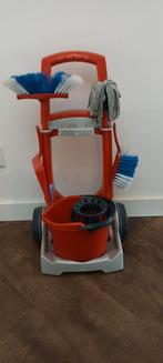 Vileda junior schoonmaakkar, trolley, Ophalen, Gebruikt, Jongen of Meisje