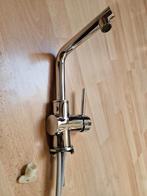 Wastafelmengkraan verchroomd, Doe-het-zelf en Verbouw, Sanitair, Ophalen, Gebruikt, Kraan