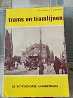 Trams en tramlijnen Rotterdam, Verzamelen, Spoorwegen en Tramwegen, Ophalen of Verzenden, Zo goed als nieuw, Tram, Boek of Tijdschrift