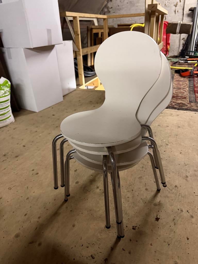 4 Gebruikte Kinderstoelen / Peuterstoelen, Kinderen en Baby's, Kinderkamer | Tafels en Stoelen, Ophalen, Gebruikt, Stoel(en)