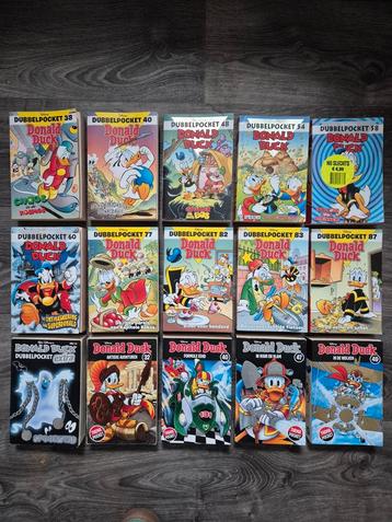 Donald duck dubbelpockets, extra en thema, vraagprijs vanaf  beschikbaar voor biedingen