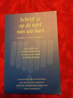 Schrijf ze op de tafel van uw hart lessen uit leerhuis-Bromm, Ophalen of Verzenden, Nieuw