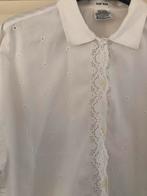 Naf Naf witte broderie blouse, one size, Kleding | Dames, Blouses en Tunieken, Wit, Maat 42/44 (L), Ophalen of Verzenden, Zo goed als nieuw