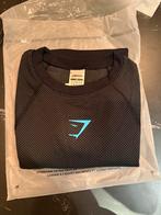 NIEUW - Gymshark Onyx 5.0 Longsleeve XS (ruilen S), Zwart, Ophalen of Verzenden, Zo goed als nieuw, Lange mouw