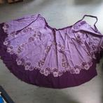 paars/lila wikkelrok batik uit Indonesië heel mooi 36-42, Kleding | Dames, Rokken, Verzenden, Zo goed als nieuw, Paars, Onder de knie