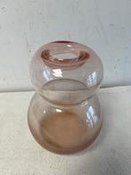 Te Koop : Bloemenvaas Roze Glas Bloemen Vaas, Overige kleuren, Ophalen of Verzenden, Minder dan 50 cm, Glas