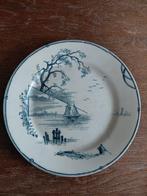te koop prachtig wandbord met blauwe decoraties, Ophalen of Verzenden