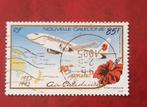 Nouvelle Caledonia 1993 vliegtuig en landkaart, Verzenden, Gestempeld