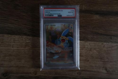 Minun IR paradox rift #194 PSA10, Hobby en Vrije tijd, Verzamelkaartspellen | Pokémon, Nieuw, Losse kaart, Ophalen of Verzenden