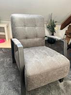 Fauteuil antraciet HUUS, Ophalen, Eenpersoons, 75 tot 100 cm, Zo goed als nieuw