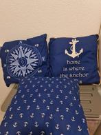 Vuurtoren etc decoratie, Ophalen, Wit, Vierkant