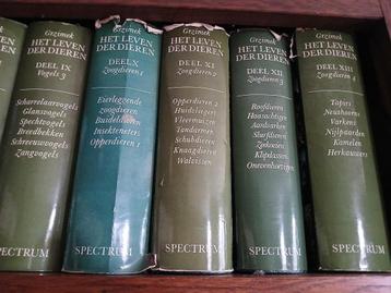 Grzimek Encyclopedie vertaald 1972 & 1976 (1e druk) beschikbaar voor biedingen