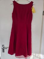 Vintage rode jurk - Maat 40, knielang, Kleding | Dames, Maat 38/40 (M), Nieuw, Ophalen of Verzenden, Zipper