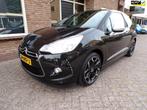 Citroen DS3 1.6 THP Sport Chic, Auto's, Euro 5, Gebruikt, Zwart, Origineel Nederlands